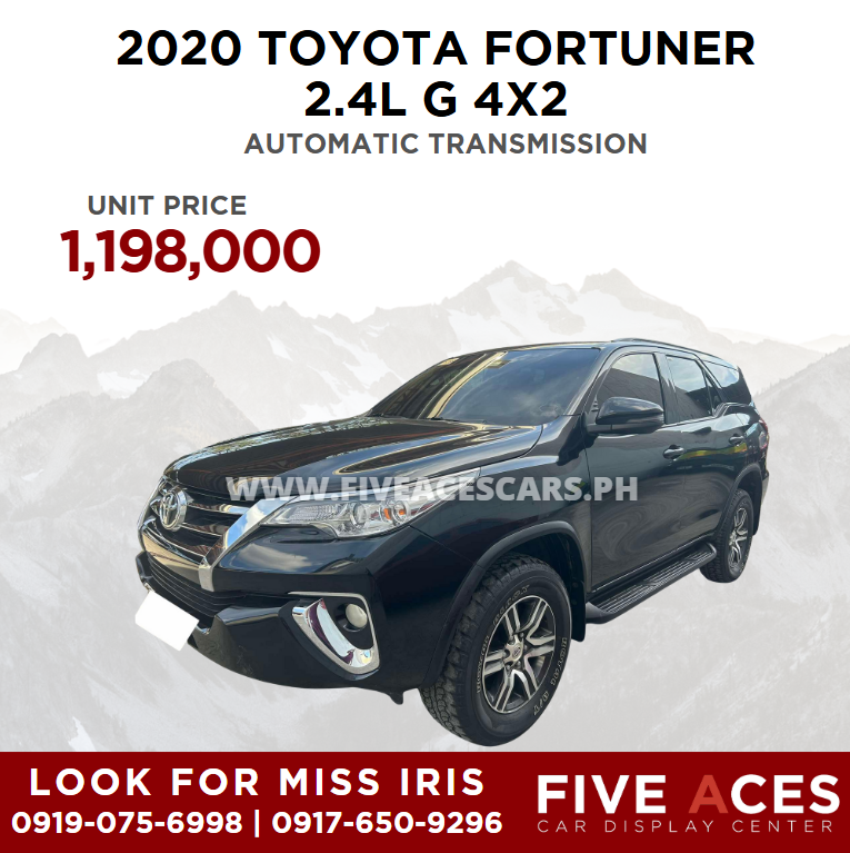 2020 TOYOTA FORTUNER 2.4L G 4X2 AUTOMATIC TRANSMISSION TOYOTA