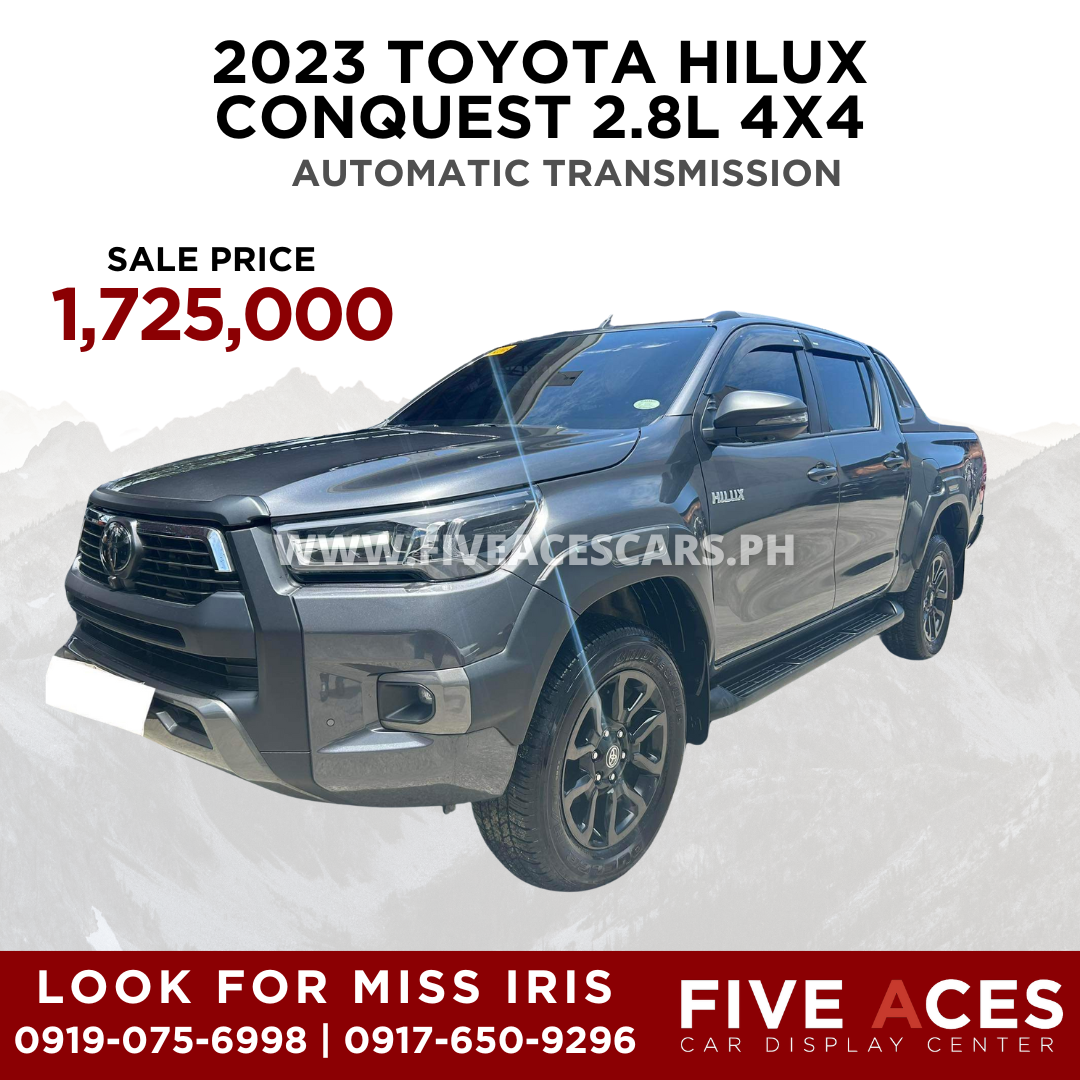 2023 TOYOTA HILUX CONQUEST 2.8L V 4X4 AUTOMATIC TRANSMISSION TOYOTA