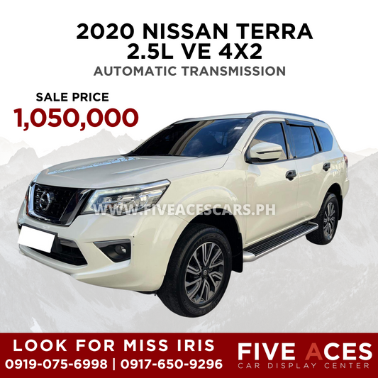 2020 NISSAN TERRA 2.5L VE 4X2 AUTOMATIC TRANSMISSION NISSAN