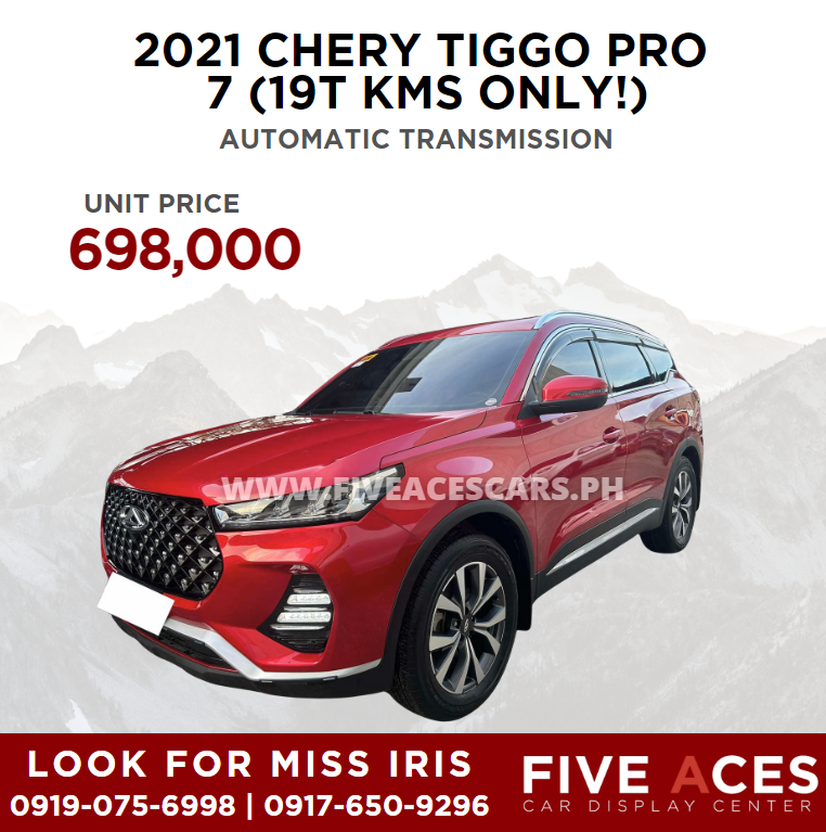 2021 CHERY TIGGO PRO 7 AUTOMATIC TRANSMISSION (19T KMS ONLY!) CHERY