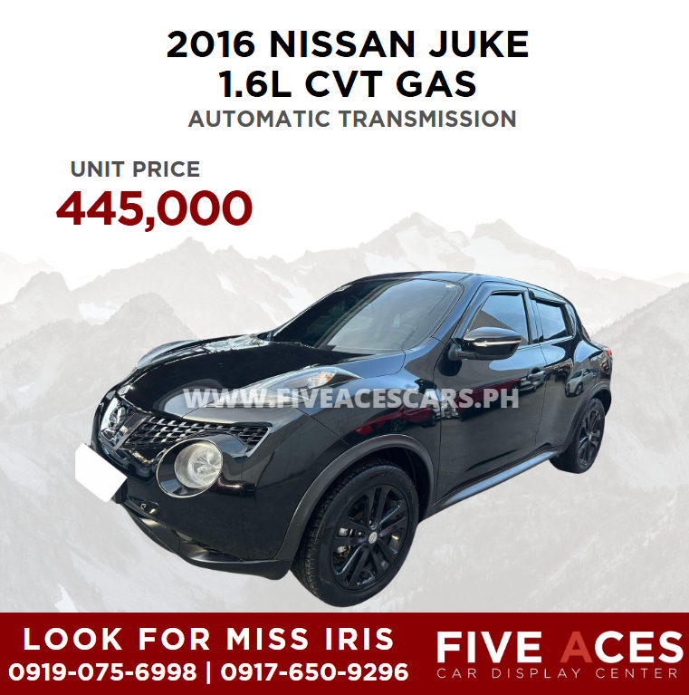 2016 NISSAN JUKE 1.6L CVT GAS AUTOMATIC TRANSMISSION NISSAN