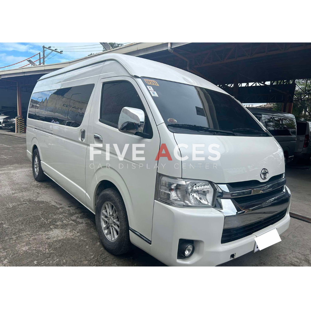 2018 TOYOTA HIACE SUPER GRANDIA 3.0L DSL AUTOMATIC TRANSMISSION Five Aces Car Display Center