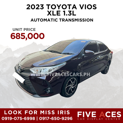 2023 TOYOTA VIOS 1.3L XLE AUTOMATIC TRANSMISSION TOYOTA