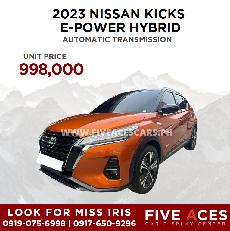 2023 NISSAN KICKS E-POWER HYBRID AUTOMATIC TRANSMISSION NISSAN