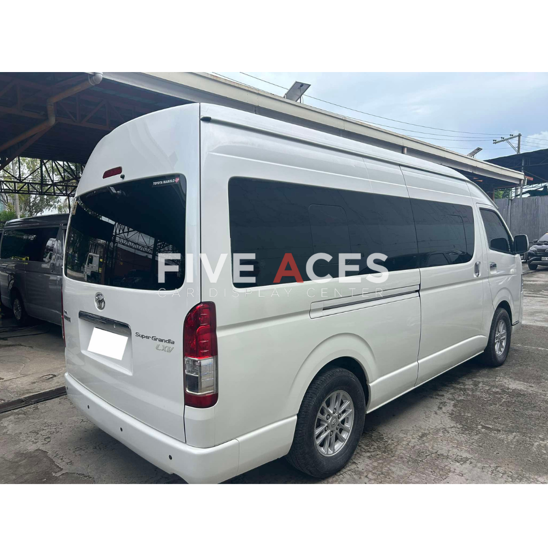 2018 TOYOTA HIACE SUPER GRANDIA 3.0L DSL AUTOMATIC TRANSMISSION Five Aces Car Display Center