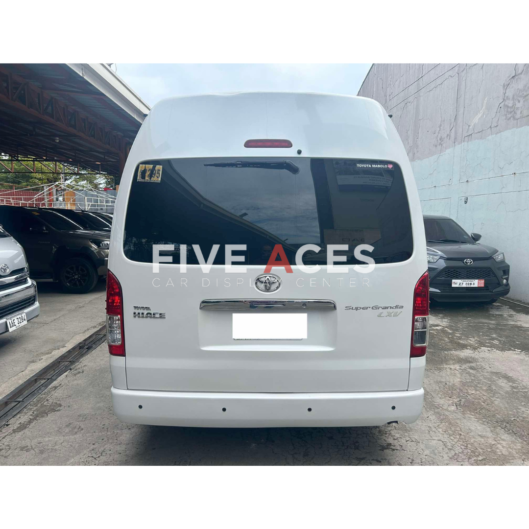 2018 TOYOTA HIACE SUPER GRANDIA 3.0L DSL AUTOMATIC TRANSMISSION Five Aces Car Display Center