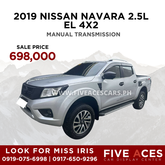 2019 NISSAN NAVARA 2.5L EL 4X2 MANUAL TRANSMISSION Five Aces Car Display Center