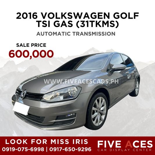 2016 VOLKSWAGEN GOLF 1.4 TSI AUTOMATIC TRANSMISSION VOLKSWAGEN