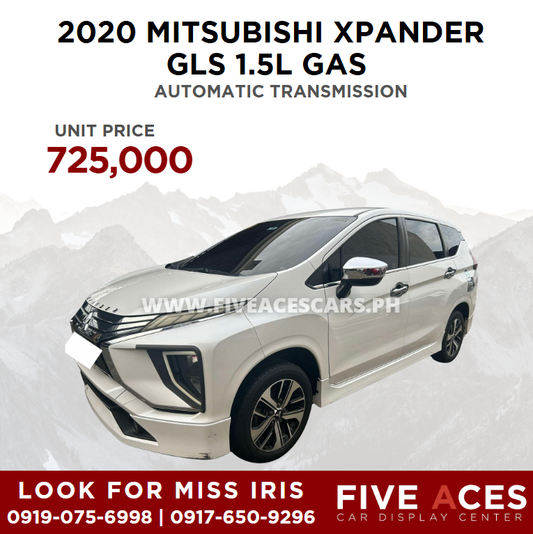 2020 MITSUBISHI XPANDER GLS 1.5L GAS AUTOMATIC TRANSMISSION 2020 MITSUBISHI XPANDER GLS 1.5L GAS AUTOMATIC TRANSMISSION