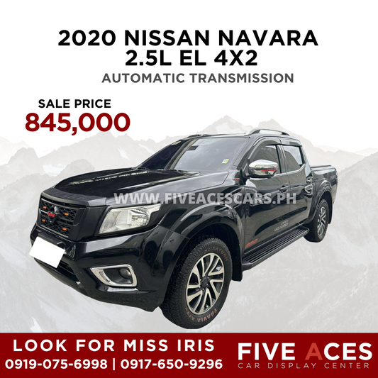 2020 NISSAN NAVARA 2.5L EL 4X2 AUTOMATIC TRANSMISSION Five Aces Car Display Center