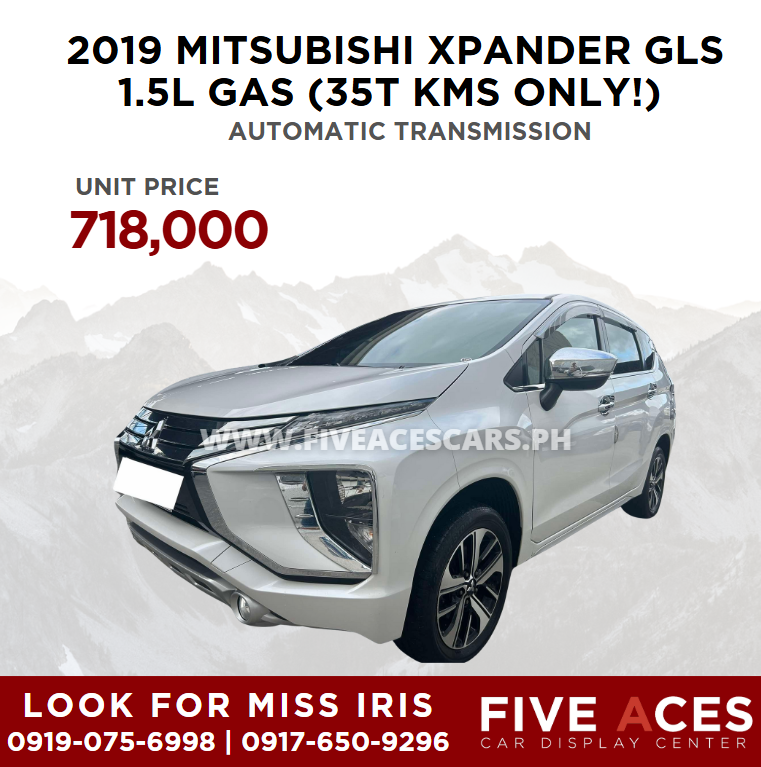 2019 MITSUBISHI XPANDER GLS 1.5L GAS AUTOMATIC TRANSMISSION (35T KMS ONLY!) MITSUBISHI