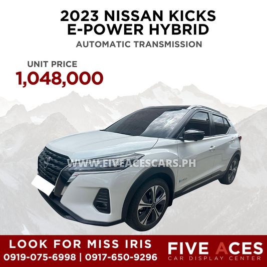 2023 NISSAN KICKS E-POWER HYBRID AUTOMATIC TRANSMISSION NISSAN