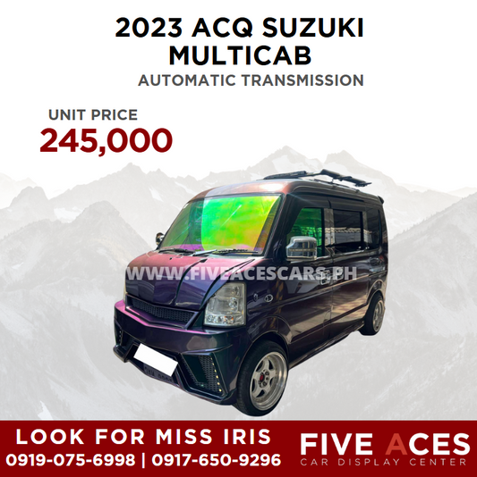 2023 ACQ SUZUKI MULTICAB AUTOMATIC TRANSMISSION SUZUKI