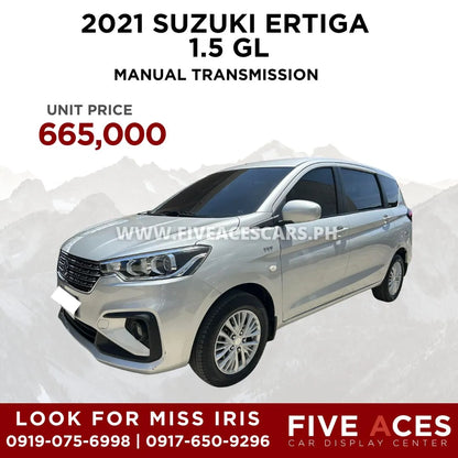 2021 SUZUKI ERTIGA 1.5 GL MANUAL TRANSMISSION SUZUKI