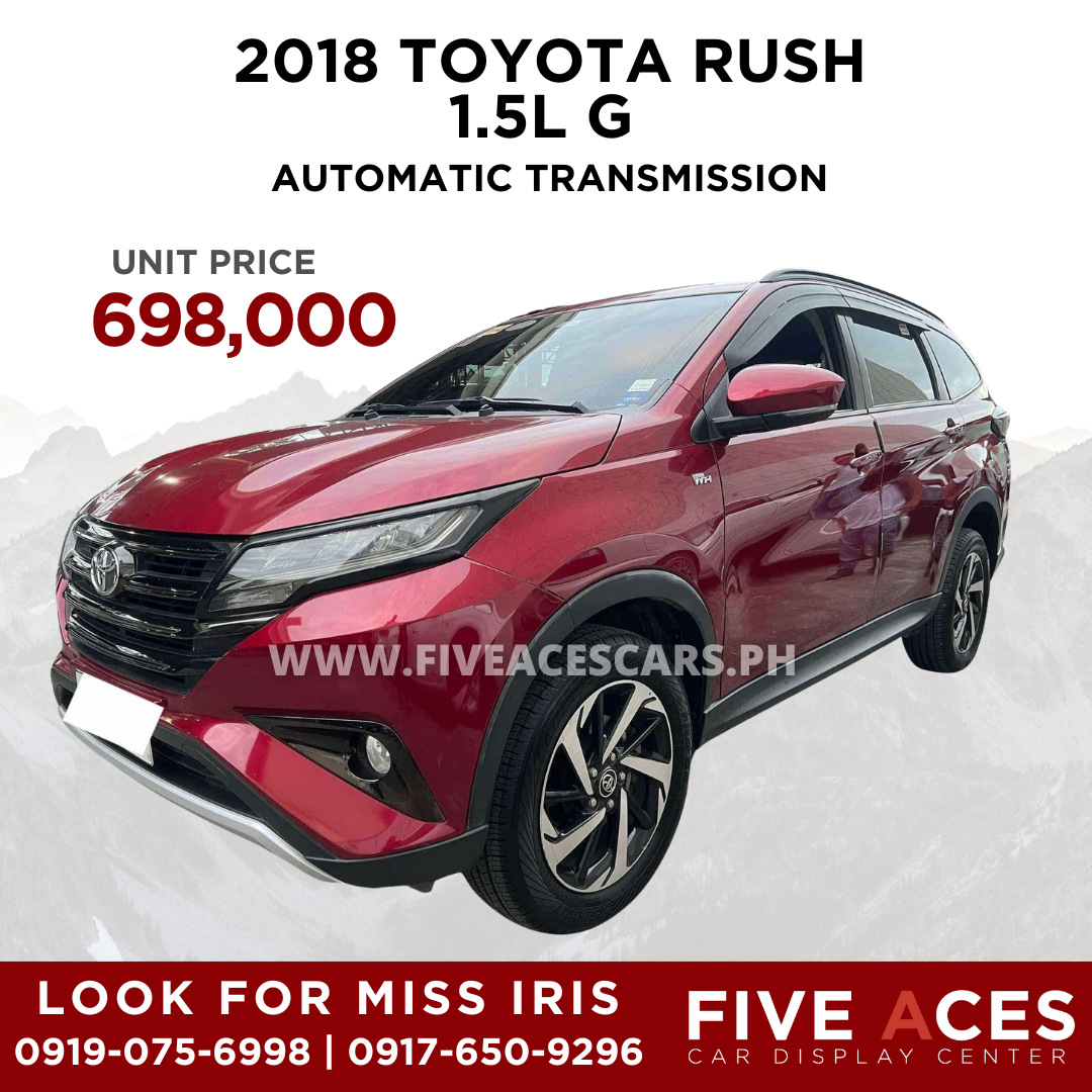 2018 TOYOTA RUSH 1.5L G AUTOMATIC TRANSMISSION TOYOTA